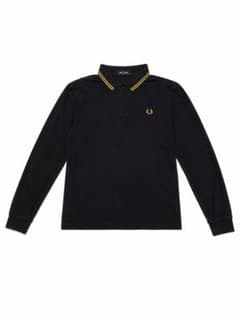 Fred perryフレッドペリー　長袖ポロシャツ　ネイビーのサムネイル