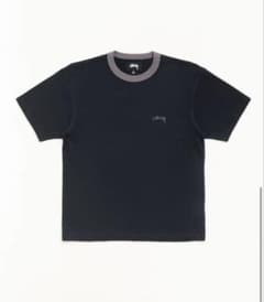 ［STUSSY］リンガーTシャツ ブラック　Mサイズのサムネイル