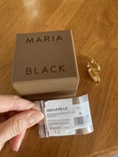 美品⭐︎MARIA BLACK パールイヤカフ　左耳用のサムネイル