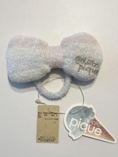 【新品タグ付き】ジェラートピケ gelato pique もこもこリボンヘアゴムのサムネイル