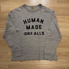 Human Made DryAlls 長袖カットソー HUMAN MADE 長袖カットソー グレー ロンT - メルカリ