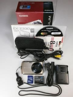 CASIO☆EX-Z330⭐️箱入完品❤️安心の実働品⭕️手の平お洒落な