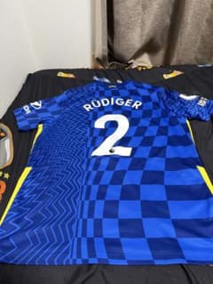 Nike チェルシーFC RÜDIGER 2 ユニフォーム NIKE チェルシーFC ユニフォーム RÜDIGER 2番 - メルカリ