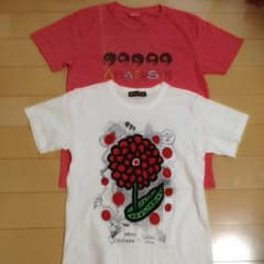 未使用 24時間テレビ Tシャツ 大野智×草間彌生 '13 嵐フェス T おまけのサムネイル