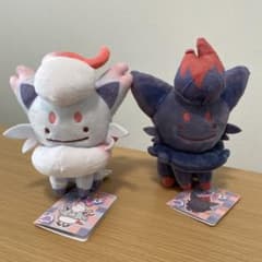 ポケモンセンター へんしんメタモン ぬいぐるみ ゾロア ヒスイゾロア 2