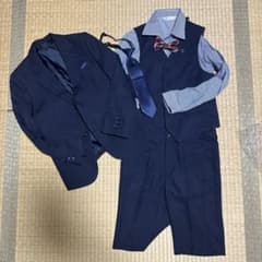 【5点セット】キッズフォーマル 男の子 スーツセット 入学式 小学生のサムネイル
