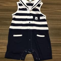 セーラー風　ロンパース 70 80のサムネイル