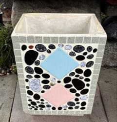 モザイクタイル製 /傘立て 水槽 金魚鉢 モザイクタイル製 /傘立て 水槽 金魚鉢 - メルカリ