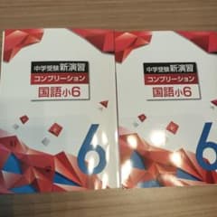 未使用）中学受験新演習 国語小6 2冊セット - メルカリ