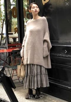 【新品タグ付】FRAY I.D ❤︎ ビッグシルエットワンピースのサムネイル