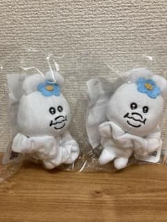 んぽちゃむ　ちょこんぐるみ　シュシュ　おぱんちゅうさぎ　新品未開封2個　シールのサムネイル