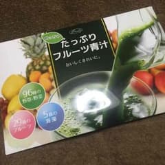 新品未開封めっちゃたっぷりフルーツ青汁＋10包のサムネイル