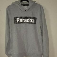 パーカー paradox ペイズリー グレーのサムネイル