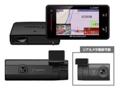 toshi様専用　ユピテルz840DR ドラレコ付き、レーザー対応レーダー探知機のサムネイル