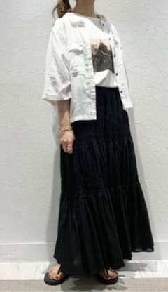 今期新品⭐︎Gready brilliant⭐︎シャーリングスカートのサムネイル