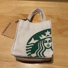 【新品】スターバックス　布製　ミニトートバッグ　海外限定　スタバロースタリーのサムネイル