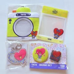 BT21 tata スパークスラウンド缶 BTS V テヒョン BTS【BT21スパークス缶】シャンブルで700円！BABYキラキラ缶がめっちゃ