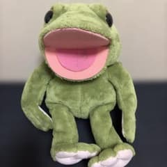 廃盤】トイザらス カエルぬいぐるみ パペット - メルカリ