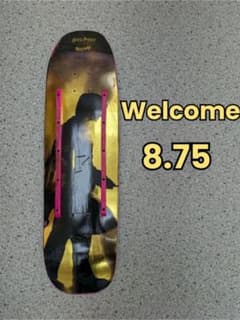 WELCOME 8.75 ウェルカム デッキ ハリーポッター スケートボード