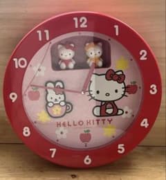 【希少・動作品】 リズム時計 ハローキティからくり時計 メロディ6曲 サンリオ 希少・動作品】 リズム時計 ハローキティからくり時計 メロディ6曲