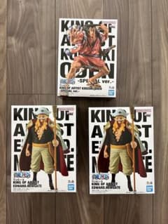【新品未開封】ワンピース フィギュア 3体セット 光月おでん、白ひげ