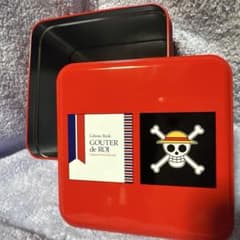 ONE PIECE ガトーフェスタハラダ コラボ缶　ルフィのサムネイル