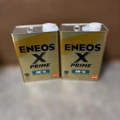 ENEOS X PRIME 0W-16 エンジンオイル 2缶セット - メルカリ