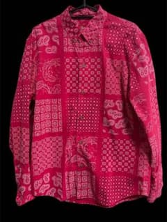 Supreme Paisley Grid Shirt - メルカリ