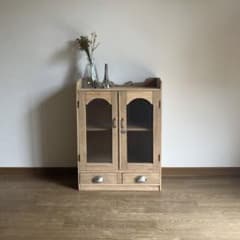レトロ　古家具　古道具　剥離　ストリップド　引き出し　抽斗　収納棚 レトロ アンティーク 古道具 古家具 剥離家具 ストリップド 食器棚
