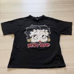 ベティ・ブープ 半袖Tシャツ ブラックのサムネイル