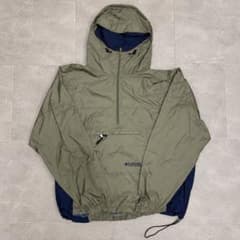 Columbia マウンテンパーカー プルオーバー カーキ ネイビー