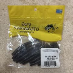 新品 ゲーリーヤマモト 2.5レッグワーム - メルカリ