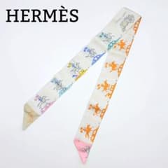 HERMÈS エルメス ツイリー PARADE パラード スカーフ タグあり - メルカリ