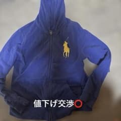 ラルフローレン　ジップパーカー　ビックポニーのサムネイル