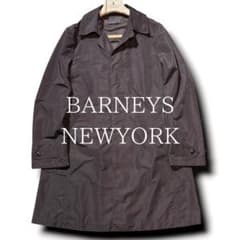 BARNEYS NEWYORK ナイロン スプリング ステンカラーコート 48