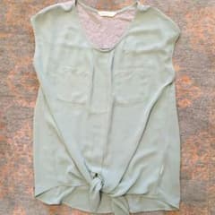 【美品】前結び デザインタンクトップのサムネイル