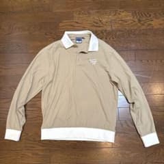 Maison Kitsuné Golf 長袖ポロシャツ ベージュ Maison Kitsuné Golf 長袖ポロシャツ ベージュ - メルカリ