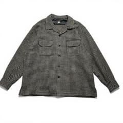 BIGYANK ROGER SHIRT HOUNDSTOOTH XL - メルカリ