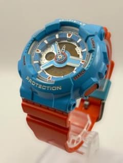 カシオ ベビーG BA-110NC オレンジ×ライトブルー　稼働品のサムネイル
