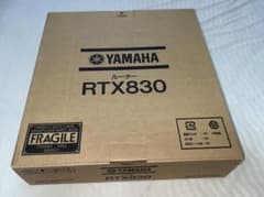 【美品・付属品完備】YAMAHA RTX830 ギガアクセスVPNルーター