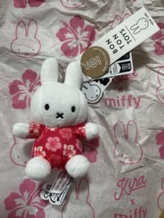 Kira×Miffy キラミッフィー ハワイ限定 ボントントイズ キーホルダー