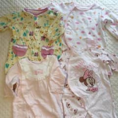 新生児 ロンパース 女の子 50-70のサムネイル
