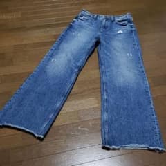ハイウエスト　ワイドデニムのサムネイル