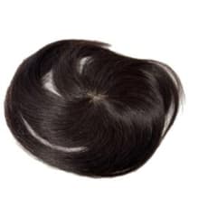 頭頂部ウィッグ 部分ウィッグ 白髪かくし ヘアピースのサムネイル