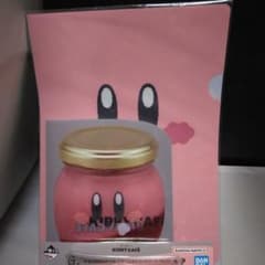 커비 KIRBY CAFÉ 문구 어소트 클리어 파일 세트