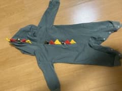 恐竜デザイン ロンパース　着ぐるみ 90cmのサムネイル