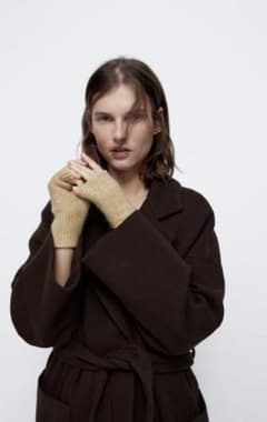 新品＊ZARA ニットミトン アームカバーのサムネイル