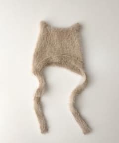alli. nekoneko knit bonnet M ベージュのサムネイル