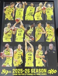 仙台89ers ジャレットカルバー ♯8 直筆サイン入りフォトパネル　30回来場 仙台89ers ジャレットカルバー ♯8 直筆サイン入りフォトパネル 30回来