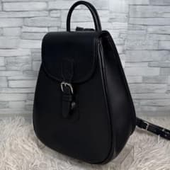 ピグモン様 Dakota ダコタ 2way リュック バッグパック レザー 黒